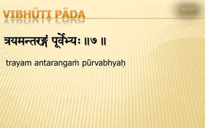 Vibhuti Pada: Entering the Oneness of Time