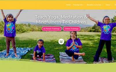 Kidding Around Yoga Launches New Website and New Initiatives