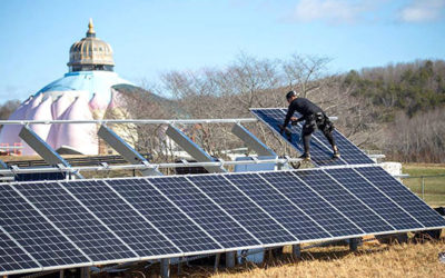 Light Of Truth Universal Shrine (LOTUS) Goes Solar!