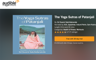 The Yoga Sutras of Patanjali on Audible!