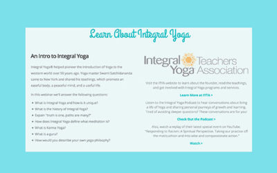 BeYogi Webinar: Introduction to Integral Yoga