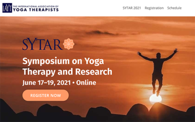 SYTAR Goes Online! Symposium on Yoga Therapy and Research 2021