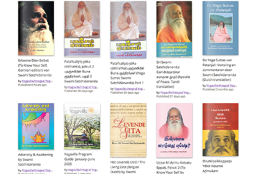 Books by Swami Satchidananda: New German and Tamil Translations!