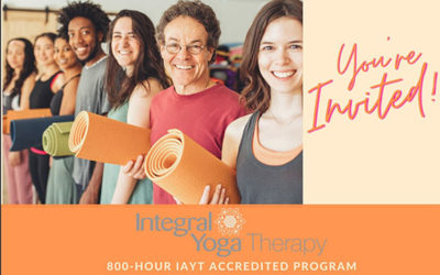 Integral Yoga Therapist Certification Open House July 19th