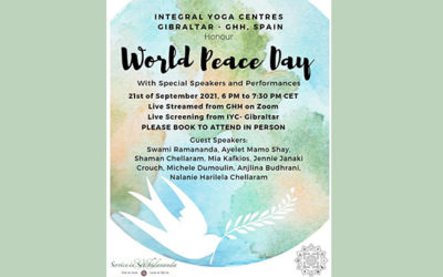 World Peace Day Event – September 20, 2021