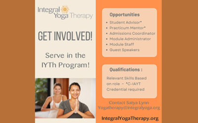 Employment Opportunities for C-IAYT Yoga Therapists and Yoga teachers