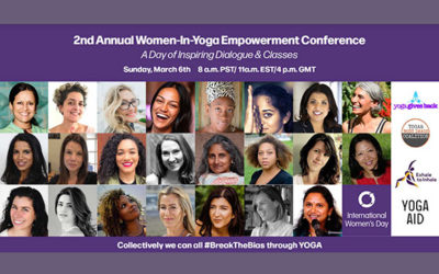 “Women-in-Yoga Empowerment Conference” Online March 6, 2022