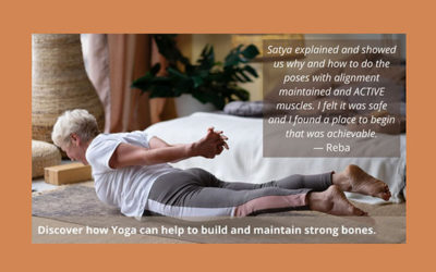 Yoga for Strong Bones-Part 1: May 14-15 Online