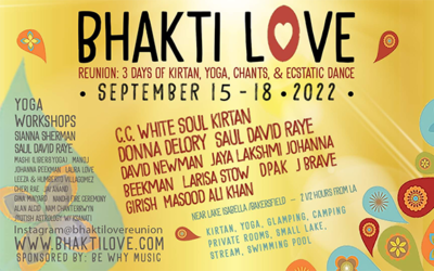 Bhakti Love Reunion: Sept. 15 – 18, 2022