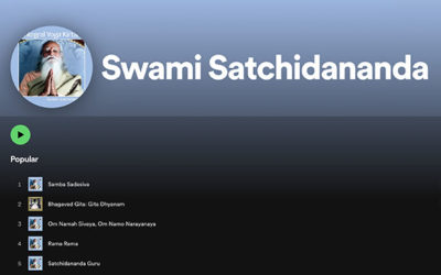 Chants and Kirtans Led By Swami Satchidananda Now Streaming!