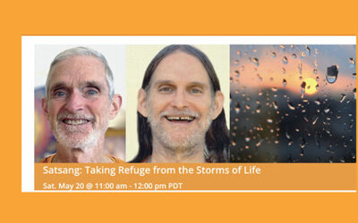 Taking Refuge from the Storms of Life: Saturday May 20, 2023