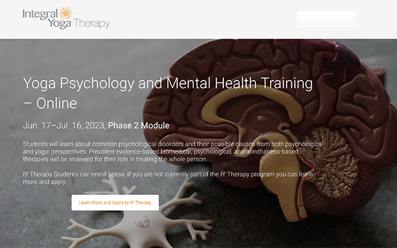 Yoga Psychology and Mental Health: Jun. 17–Jul. 16, 2023, Phase 2