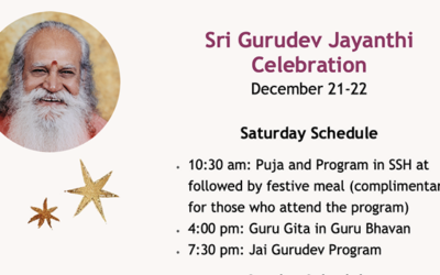 Swami Satchidananda 110th Jayanthi Celebration: December 21 – 22, 2024