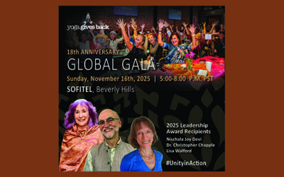 Yoga Gives Back: Celebrates Empowering 3,000+ People