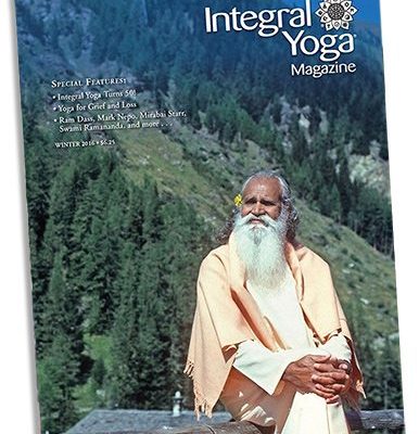 Winter 2016 cover of Integral Yoga Magazine